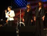 Singing with Debbie and Carrie Moore on the Midnite Jamboree Tribute to Jack Greene